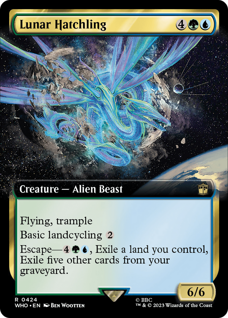 {R} Lunar Hatchling (Extended Art) [Doctor Who][WHO 424]