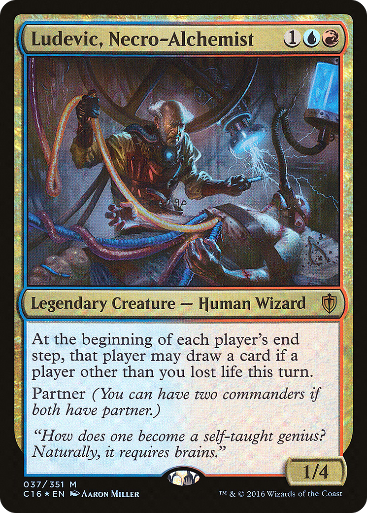 {R} Ludevic, Necro-Alchemist [Commander 2016][C16 037]