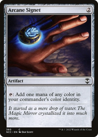 {C} Arcane Signet [Streets of New Capenna Commander][NCC 360]