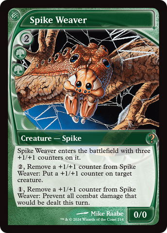 {R} Spike Weaver (Future Sight) [Mystery Booster 2][MB2 214]
