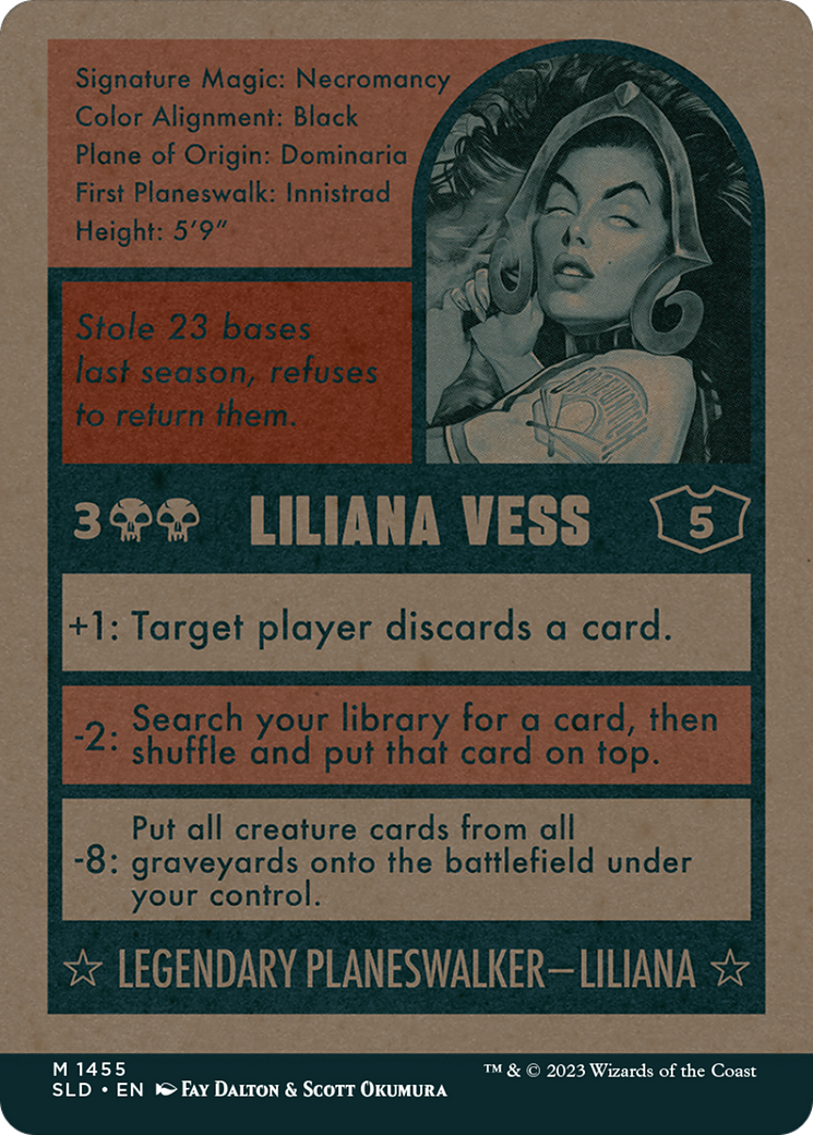 {R} Liliana Vess [Secret Lair Drop Series][SLD 1455]