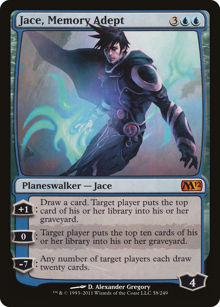 {R} Jace, Memory Adept [Magic 2012][M12 058]