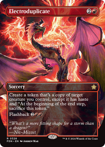 {@R} Electroduplicate (Borderless) [Foundations][FDN 328]