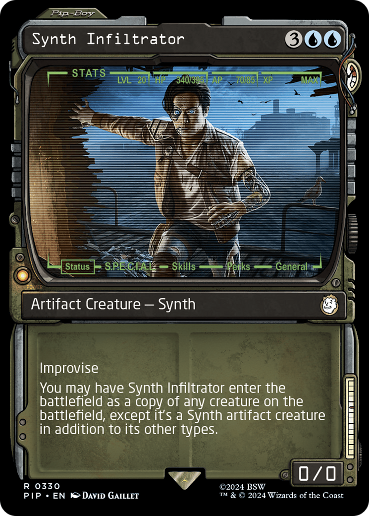 {R} Synth Infiltrator (Showcase) [Fallout][PIP 330]