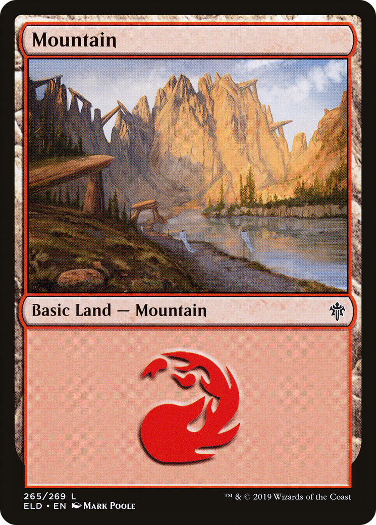 {B}[ELD 265] Mountain (265) [Throne of Eldraine]