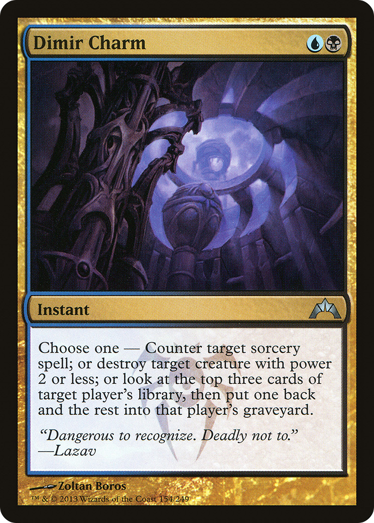 {C} Dimir Charm [Gatecrash][GTC 154]