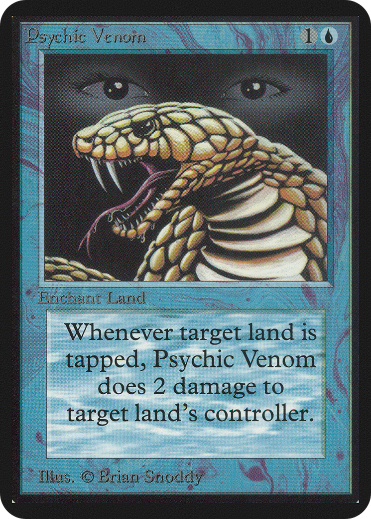 {C} Psychic Venom [Alpha Edition][LEA 075] - Misty Mountain Games