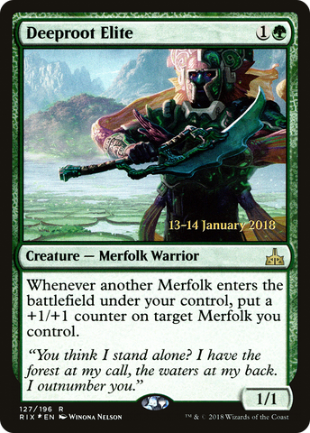 {R} Deeproot Elite [Rivals of Ixalan Prerelease Promos][PR RIX 127]
