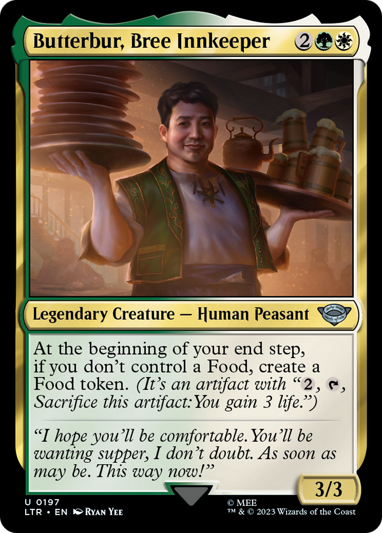 {C} Butterbur, Bree Innkeeper [The Lord of the Rings: Tales of Middle-Earth][LTR 197]