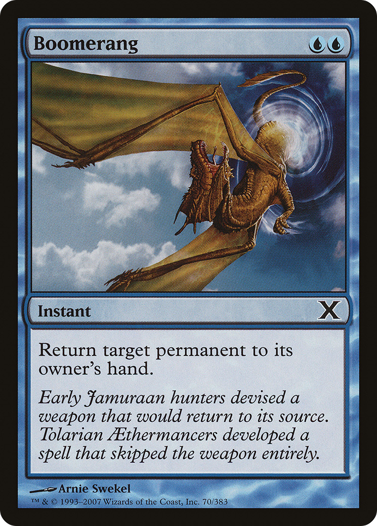 {C} Boomerang [Tenth Edition][10E 070]