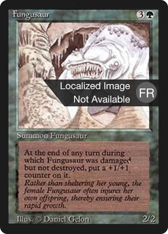 {F} Fungusaur [Foreign Black Border][FBB 3ED 197]