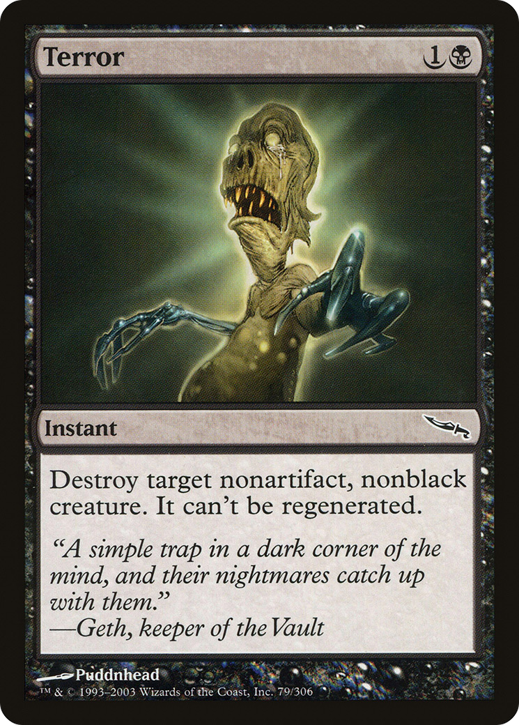 {C} Terror [Mirrodin][MRD 079]