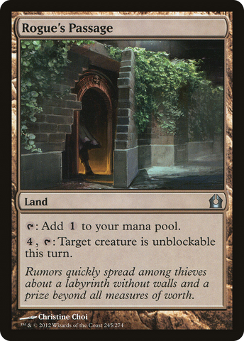 {C} Rogue's Passage [Return to Ravnica][RTR 245]
