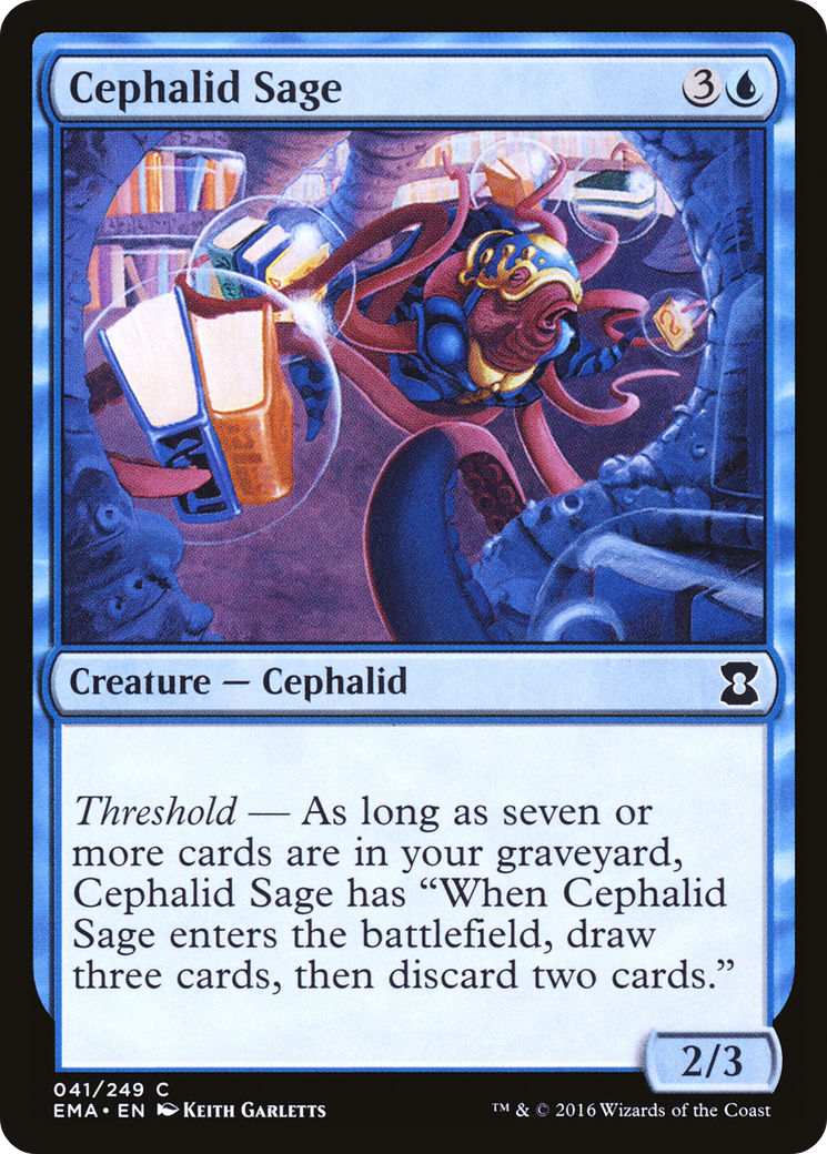 {C} Cephalid Sage [Eternal Masters][EMA 041]