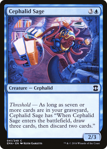 {C} Cephalid Sage [Eternal Masters][EMA 041]