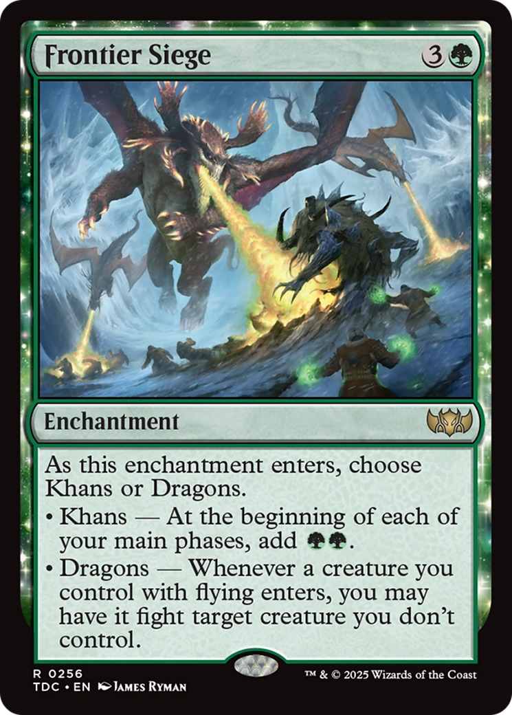 {R} Frontier Siege [Tarkir: Dragonstorm Commander][TDC 256]