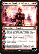 {R} Chandra, Torch of Defiance [Kaladesh Prerelease Promos][PR KLD 110]