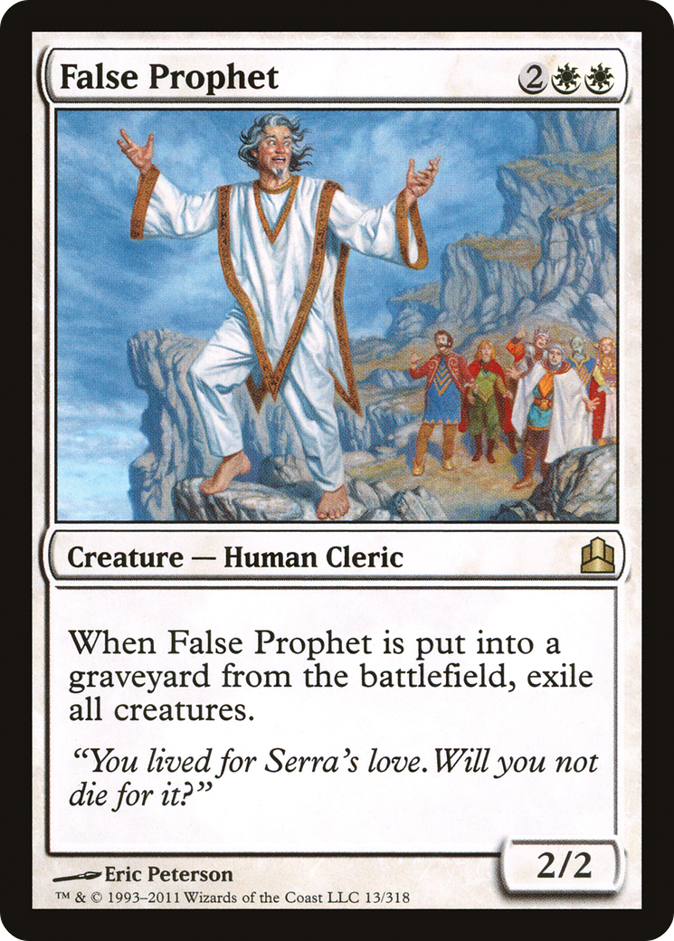 {R} False Prophet [Commander 2011][CMD 013]