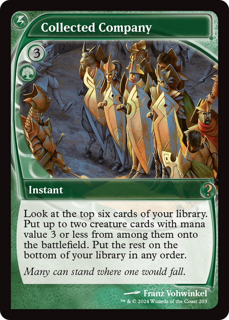 {R} Collected Company (Future Sight) [Mystery Booster 2][MB2 203]