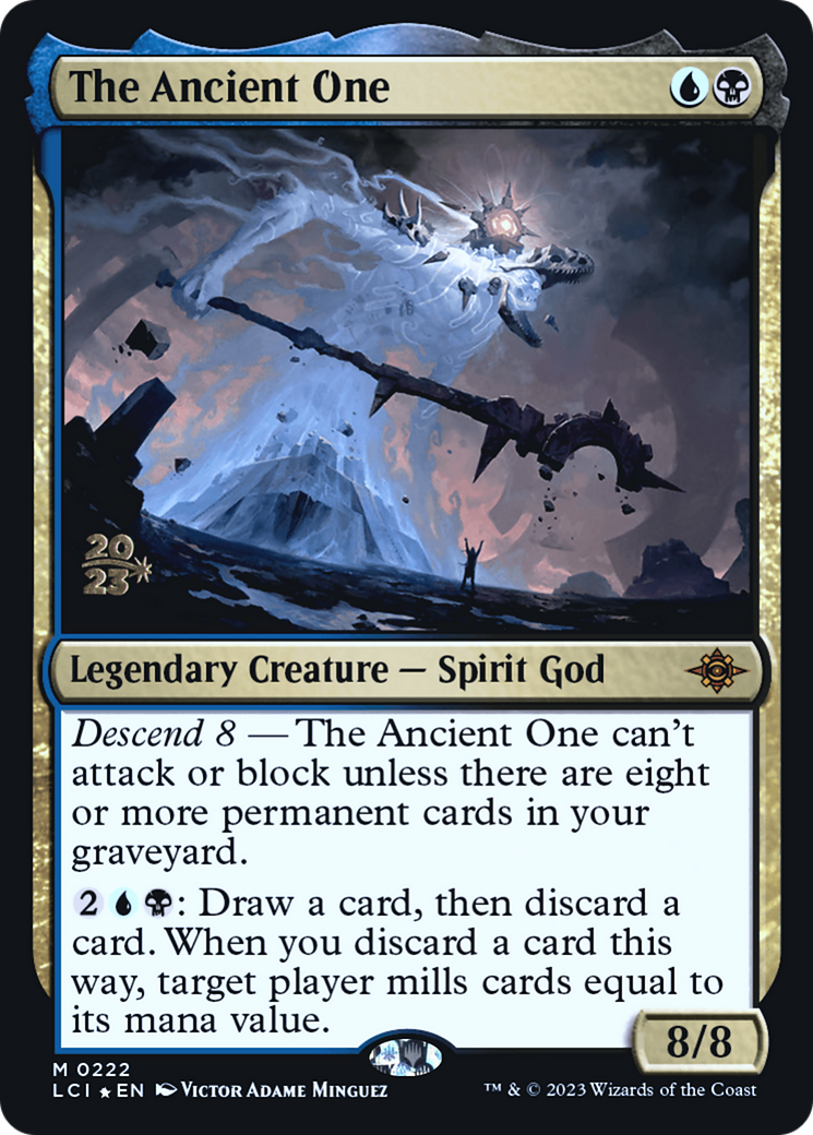 {@R} The Ancient One [The Lost Caverns of Ixalan Prerelease Cards][PR LCI 222]