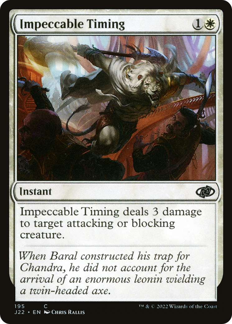 {C} Impeccable Timing [Jumpstart 2022][J22 195]