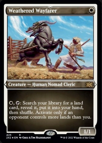 {R} Weathered Wayfarer (Foil Etched) [Double Masters 2022][2X2 425]