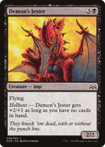 {C} Demon's Jester (Divine vs. Demonic) [Duel Decks Anthology][DVD 038]