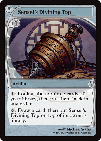 {C} Sensei's Divining Top (Future Sight) [Mystery Booster 2][MB2 231]