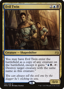 {R} Evil Twin [Modern Masters 2017][MM3 162]