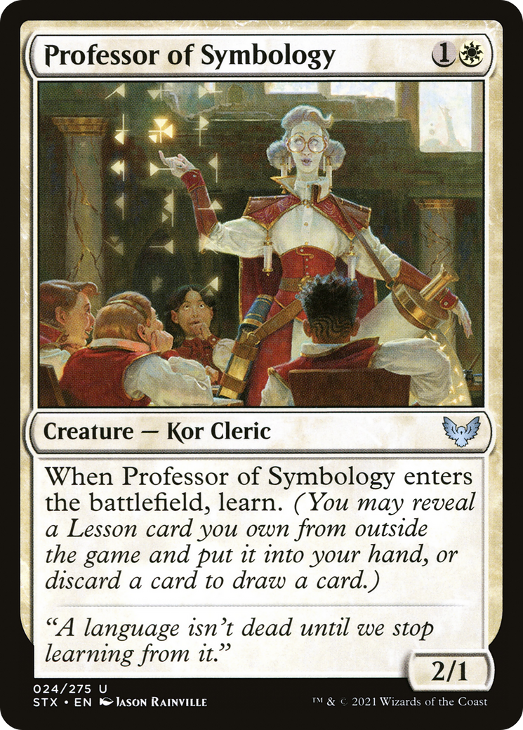{C} Professor of Symbology [Strixhaven: School of Mages][STX 024]