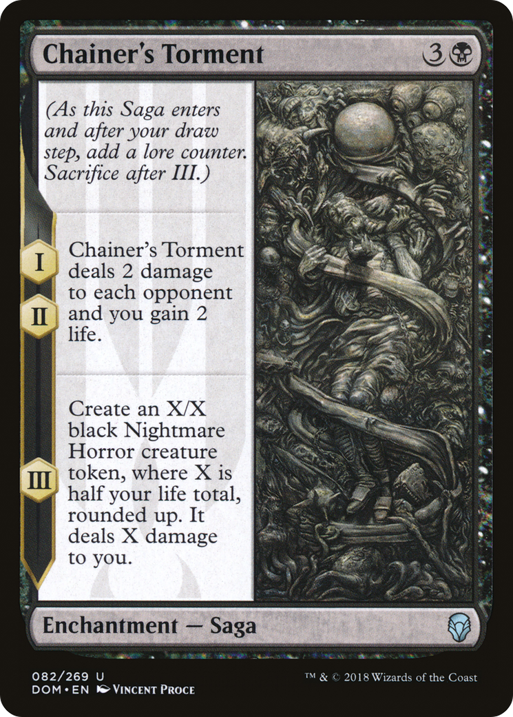 {C} Chainer's Torment [Dominaria][DOM 082]