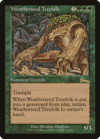 {R} Weatherseed Treefolk [Urza's Legacy][ULG 116]