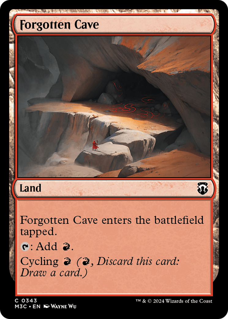 {C} Forgotten Cave [Modern Horizons 3 Commander][M3C 343]