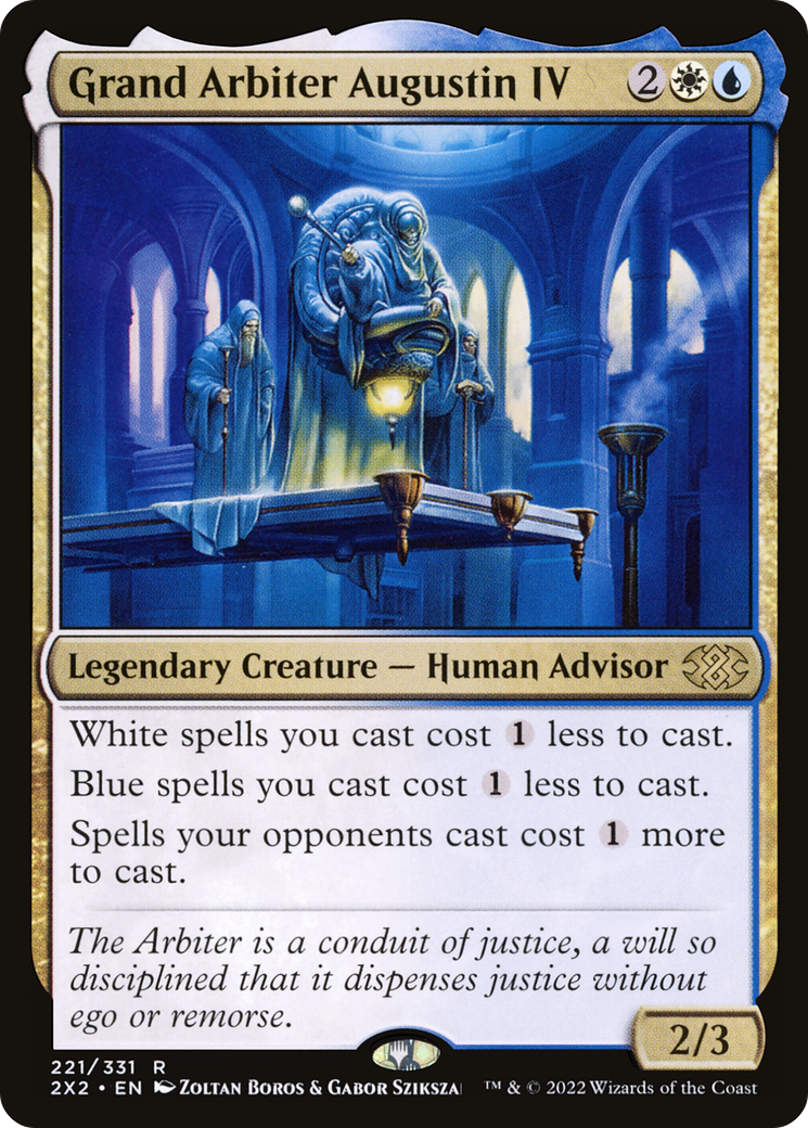 {R} Grand Arbiter Augustin IV [Double Masters 2022][2X2 221]