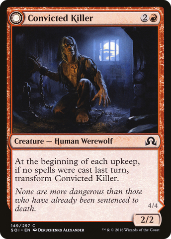 {C} Convicted Killer // Branded Howler [Shadows over Innistrad][SOI 149]