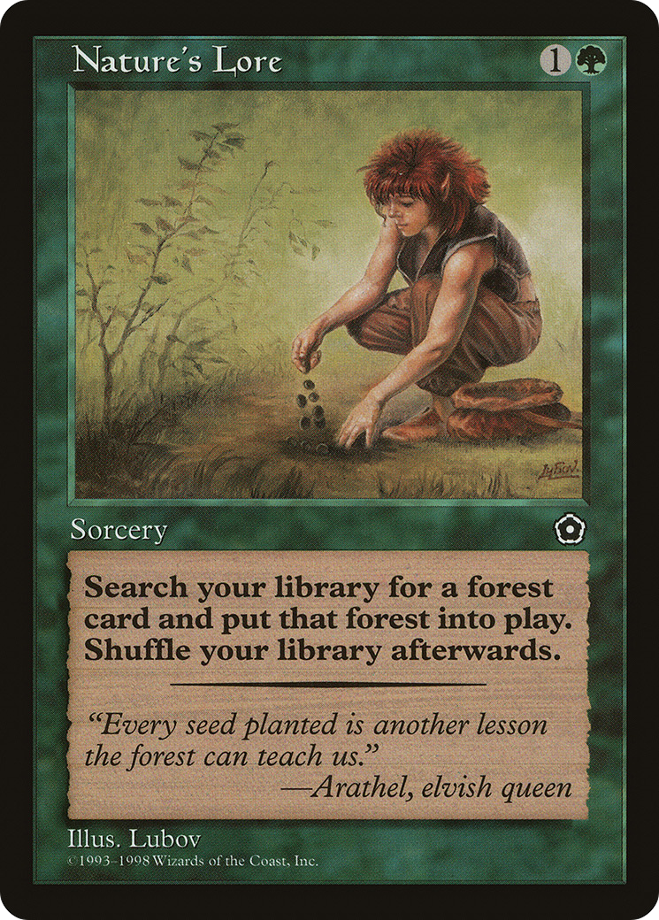 {C} Nature's Lore [Portal Second Age][PO2 135]