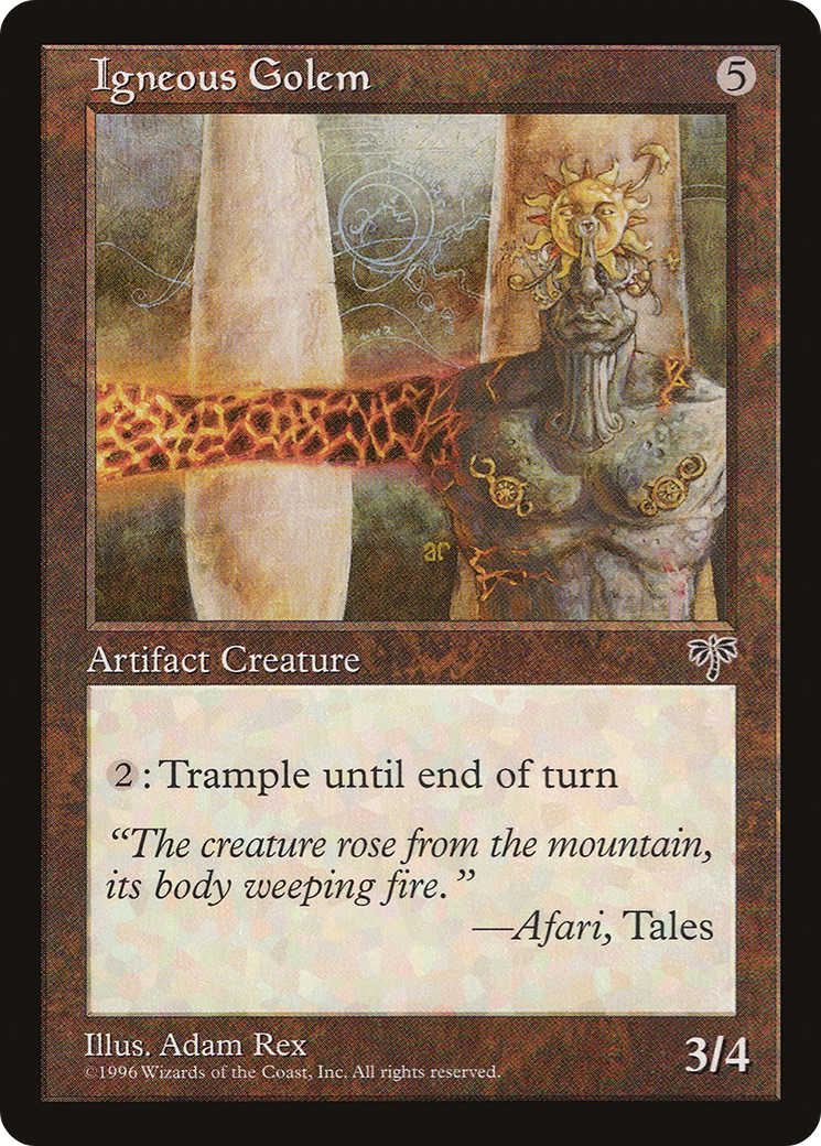 {C} Igneous Golem [Mirage][MIR 305]