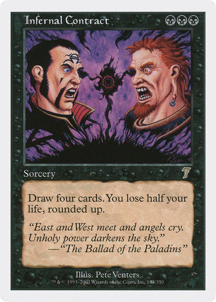 {R} Infernal Contract [Seventh Edition][7ED 143]