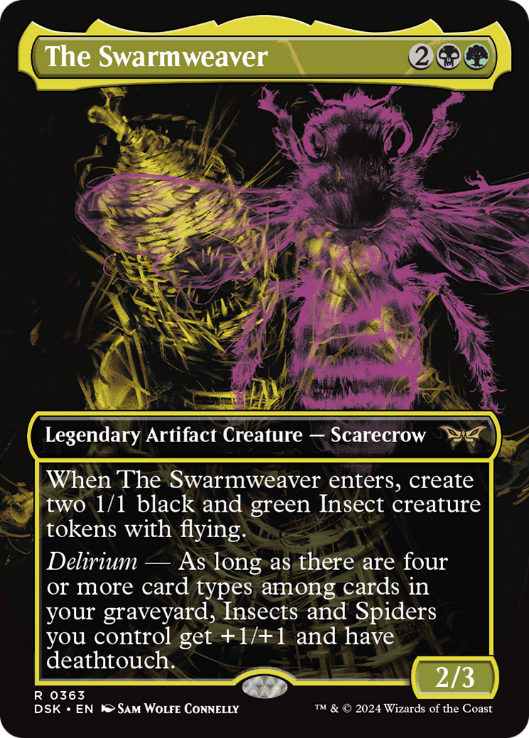 {@R} The Swarmweaver (Showcase) [Duskmourn: House of Horror][DSK 363]