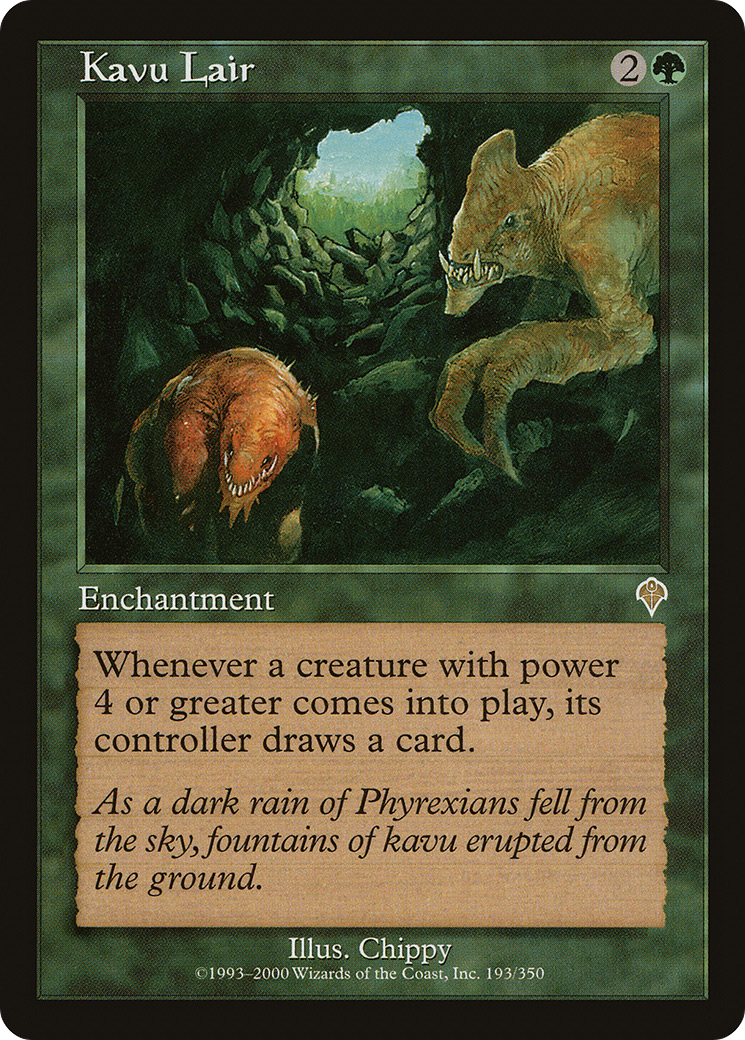 {R} Kavu Lair [Invasion][INV 193]