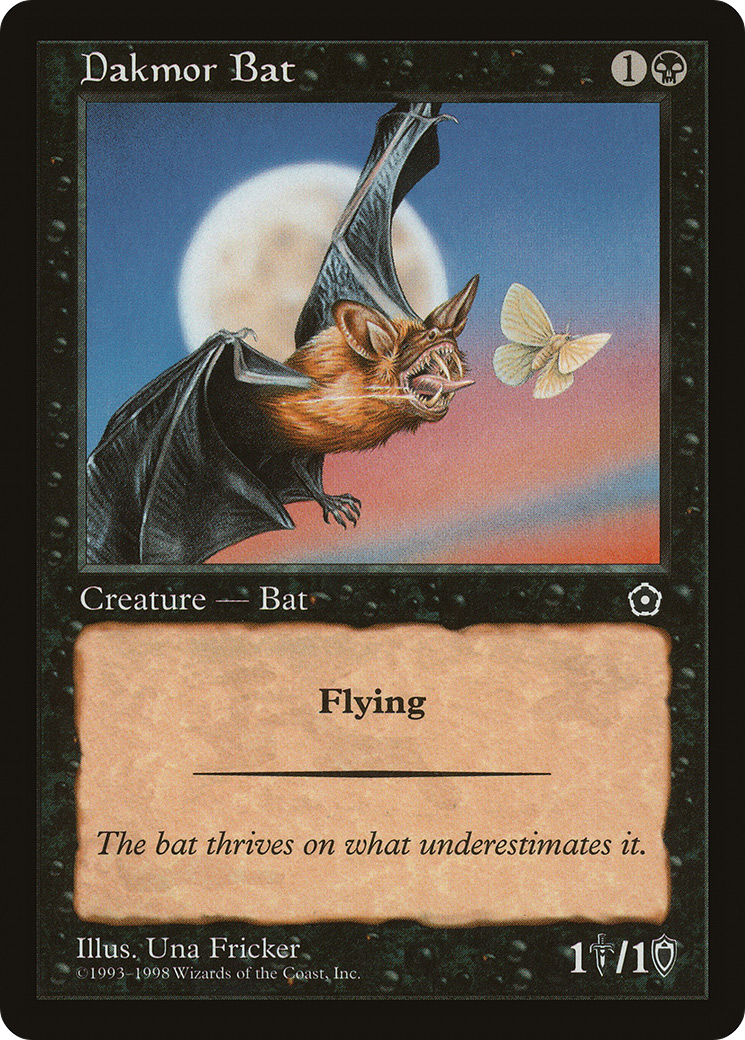 {C} Dakmor Bat [Portal Second Age][PO2 068]