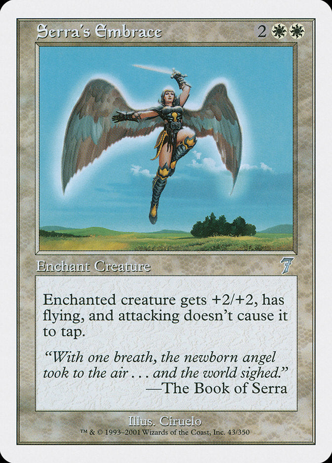 {C} Serra's Embrace [Seventh Edition][7ED 043]