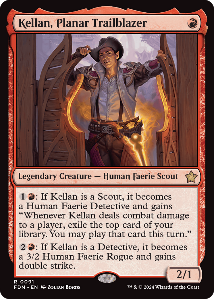 {@R} Kellan, Planar Trailblazer [Foundations][FDN 091]