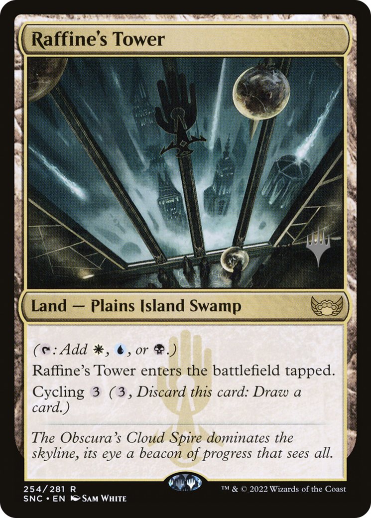 {R} Raffine's Tower (Promo Pack) [Streets of New Capenna Promos][PP SNC 254]