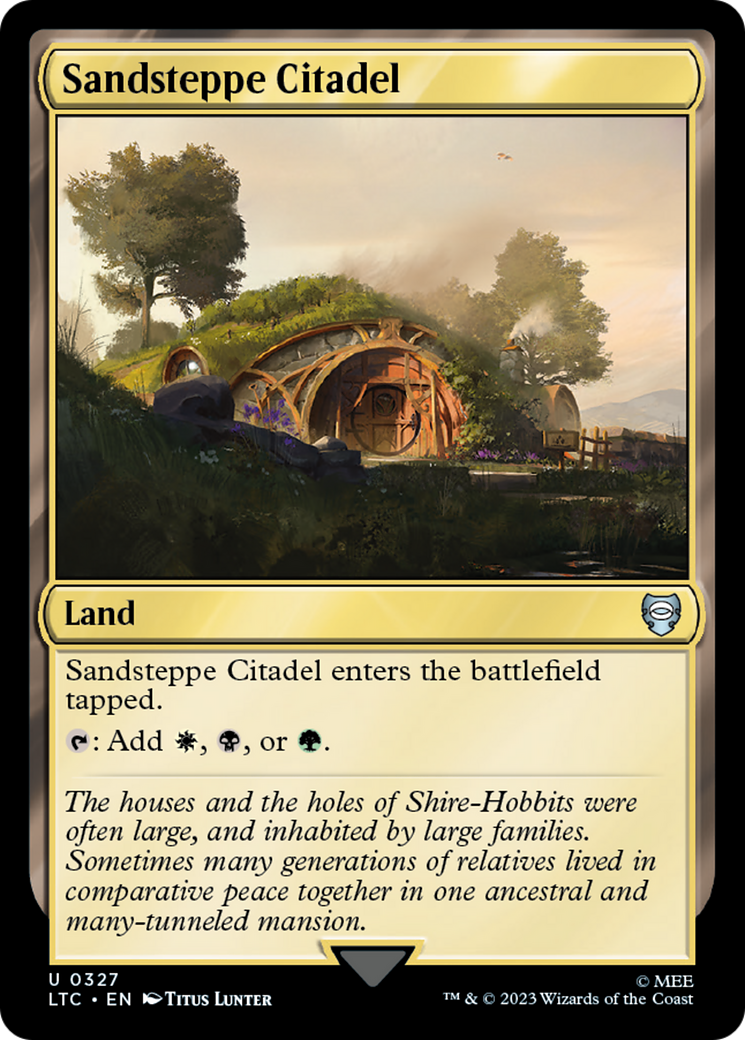 {C} Sandsteppe Citadel [The Lord of the Rings: Tales of Middle-Earth Commander][LTC 327]