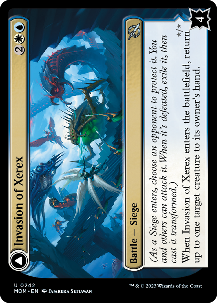 {C} Invasion of Xerex // Vertex Paladin [March of the Machine][MOM 242]