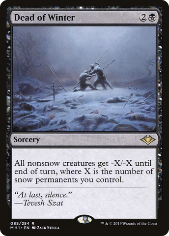 {R} Dead of Winter [Modern Horizons][MH1 085]