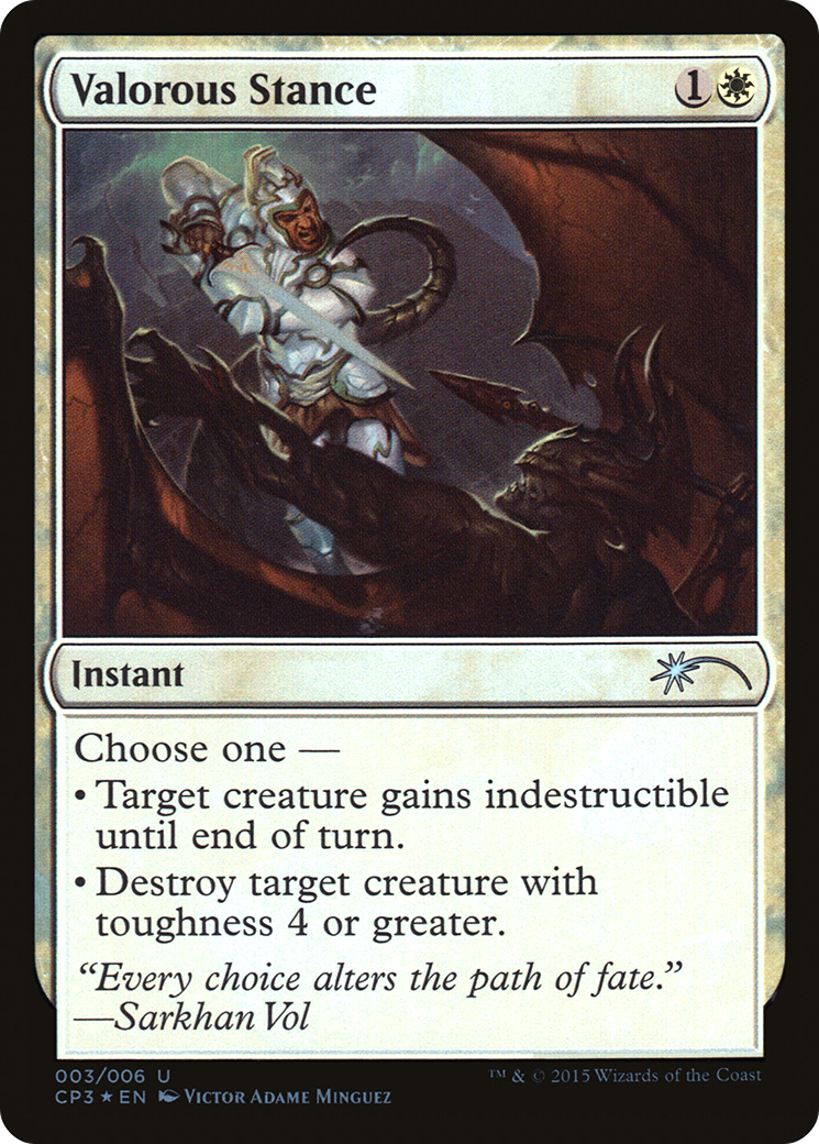 {C} Valorous Stance [Magic Origins Clash Pack][CP3 003]