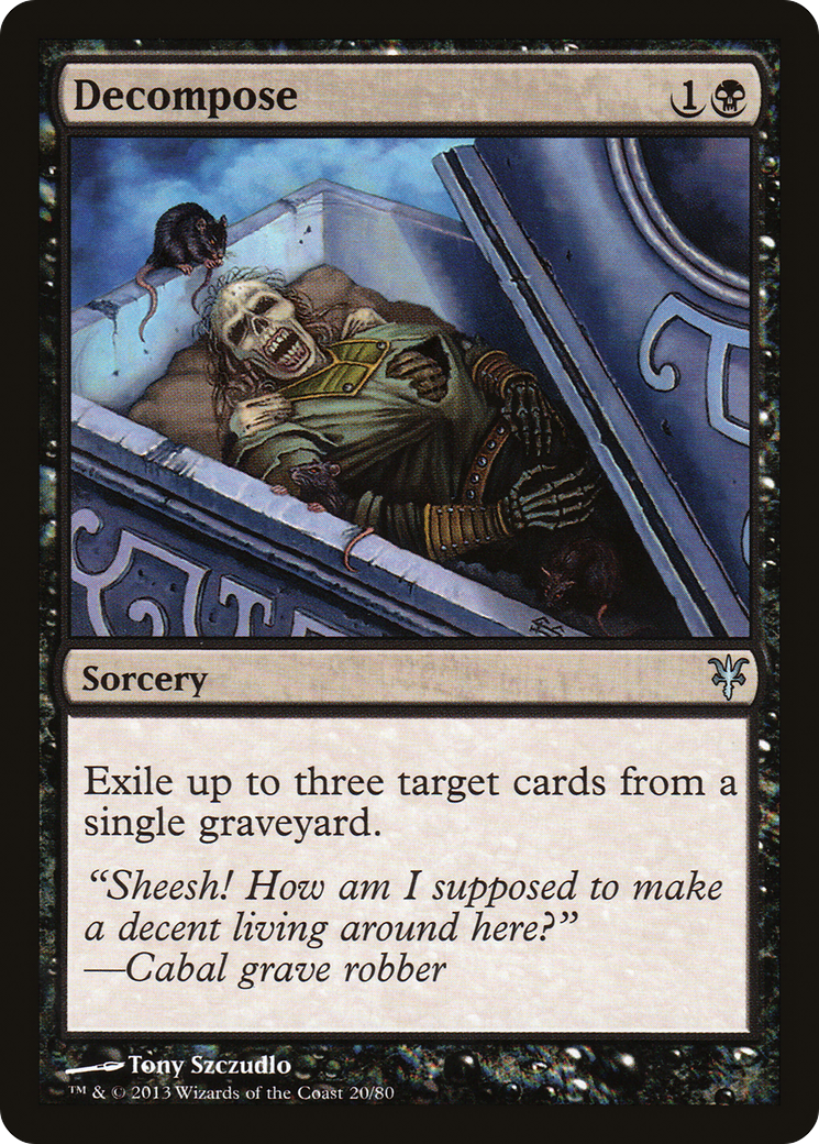 {C} Decompose [Duel Decks: Sorin vs. Tibalt][DDK 020]