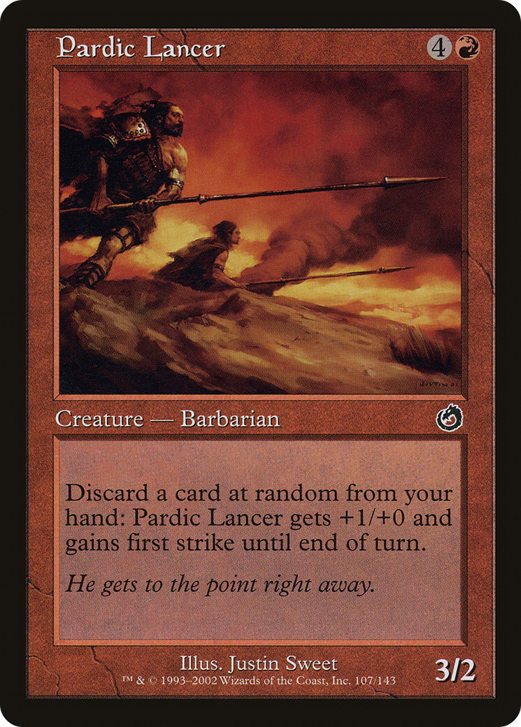 {C} Pardic Lancer [Torment][TOR 107]